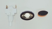 Кнопка подсветки GEFEST ПКН 507-443 овал (коричневая)