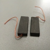 Щетки угольные 5х12,5х35 двухслойные провод от центра