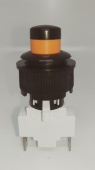 Кнопка подсветки GEFEST ПКН 507.2-443 круглая (коричневая)
